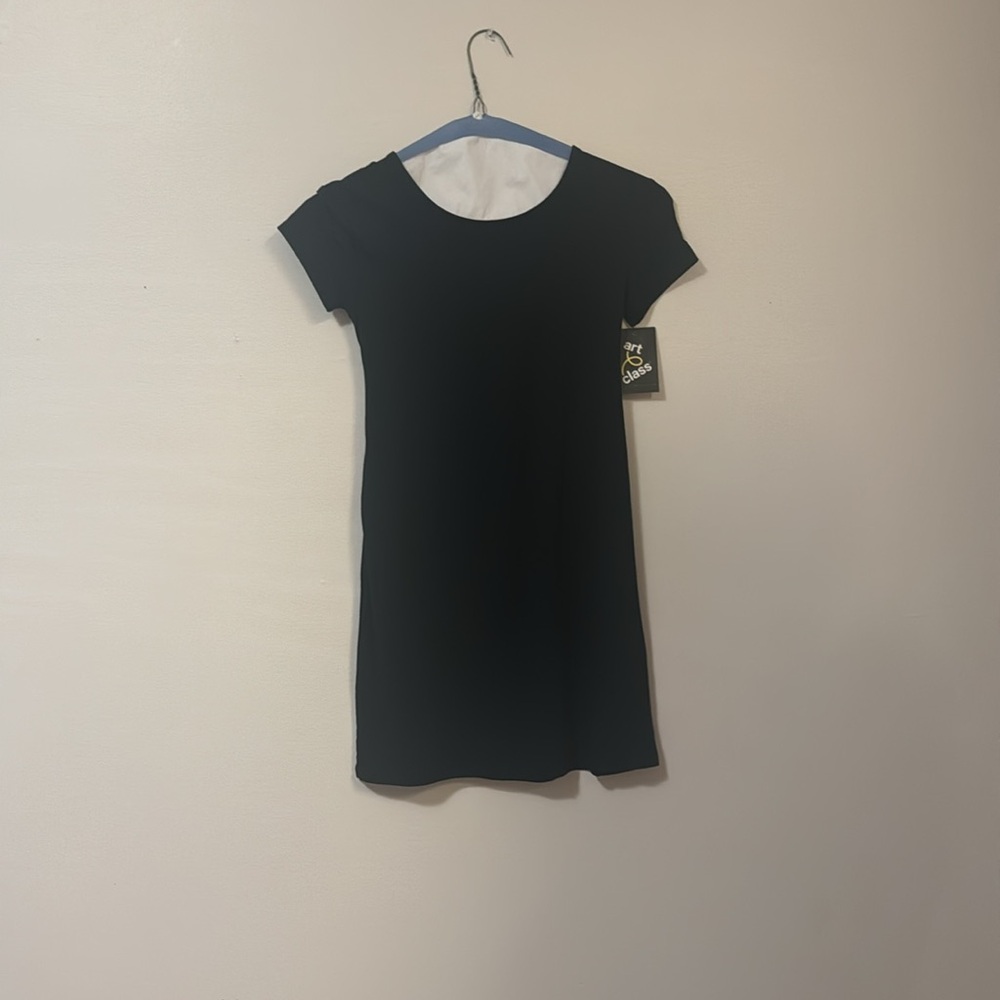 black casual dress